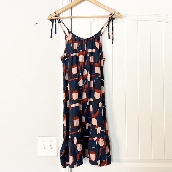 Madewell Lightestspun Tie-Strap Ruffle-Hem Cover-Up Dress in Color Collage - Picture 8 of 11